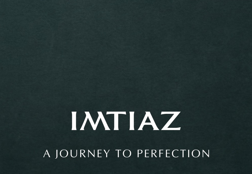 Logo de la desarrolladora Imtiaz con la línea A Journey to Perfection.