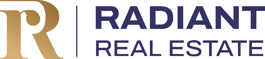 Radiant Real Estate logo.